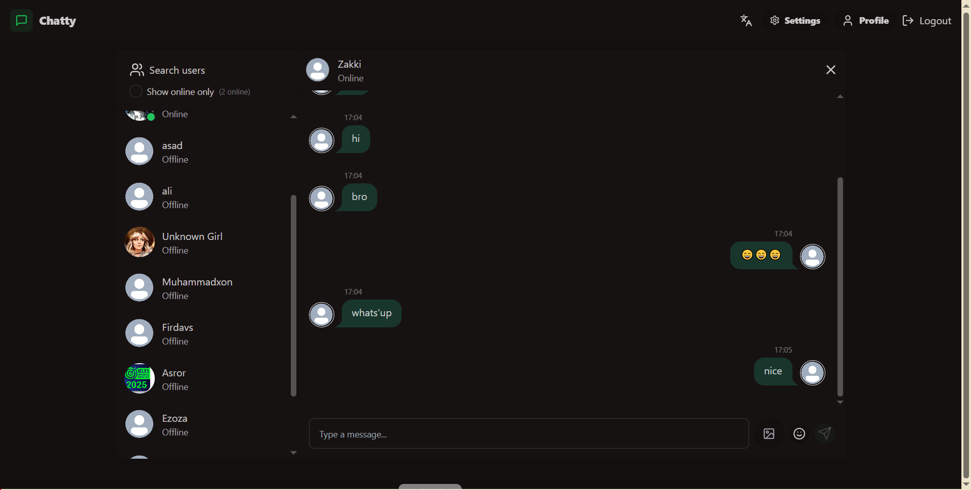 AI-Powered Chat App